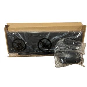 Dell Black Wired Keyboard and Mouse Set